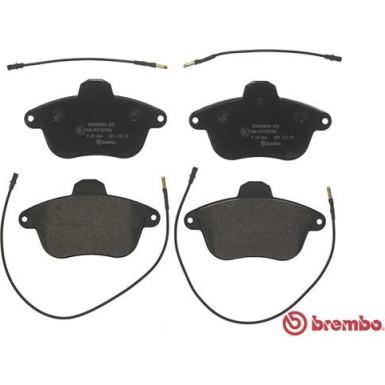 BREMBO Bremsklötze VA | CITROEN XM RENAULT Clio 98-02 | P 61 046