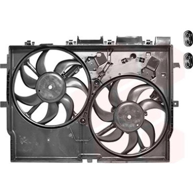 VAN WEZEL Lüfter, Motorkühlung 1651749