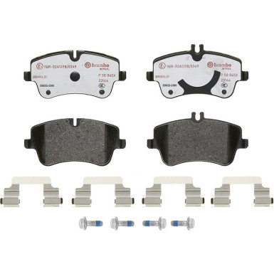 BREMBO Bremsklötze XTRA VA | MERCEDES C-Klasse,CLK,SLK 00 | P 50 045X