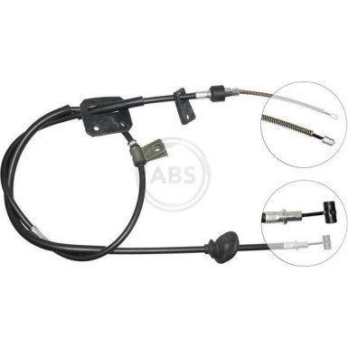 A.B.S. Handbremsseil Seilzug Festellbremse | K12638