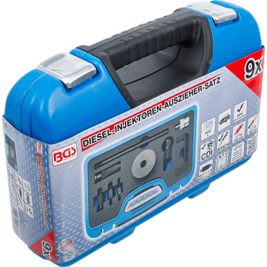 BGS Diesel-Injektoren-Auszieher-Satz | 9-tlg | 62635