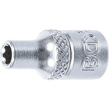 BGS Steckschlüssel-Einsatz Super Lock | Antrieb Innenvierkant 6,3 mm (1/4"""") | SW 4 mm | 2344