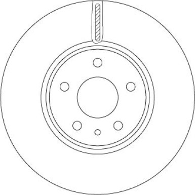 51 481 080 Bremsscheibe VA | FORD Mondeo 14 | DF6811
