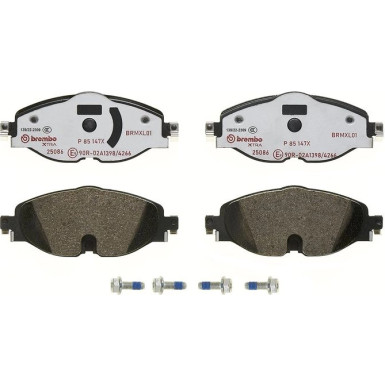 BREMBO Bremsklötze VA/HA | AUDI,SKODA,FORD,VW,SEAT 12 | P 85 147X BREMBO Bremsklötze VA/HA | AUDI,SKODA,FORD,VW,SEAT 12 | P 85 147X