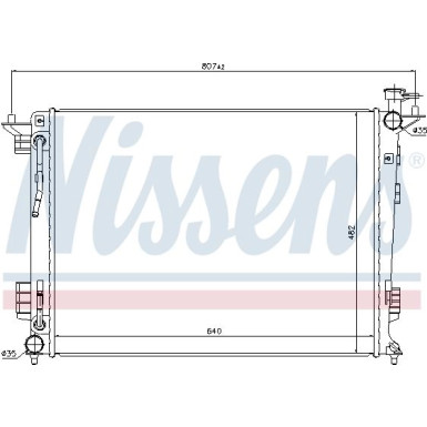 Wasserkühler PKW | HYUNDAI IX35 2.0-2.4 AUT 10 | 67514