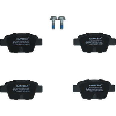 KAMOKA Bremsbelagsatz, Scheibenbremse JQ1012938