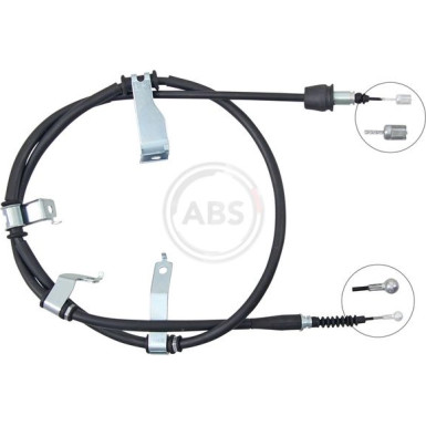 A.B.S. Handbremsseil Seilzug Festellbremse | K14073