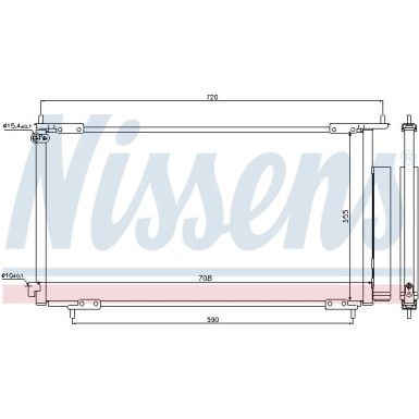 Kondensator PKW HONDA CR-V 02-04 FIRST FIT 94772