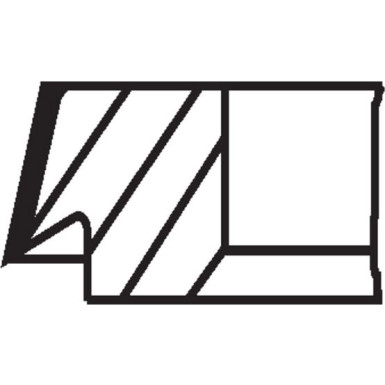 MAHLE Kolbenringsatz | 681 RS 00110 0N1