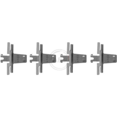 A.B.S. Zubehör, Bremsbeläge 1018Q A.B.S. Zubehör, Bremsbeläge 1018Q