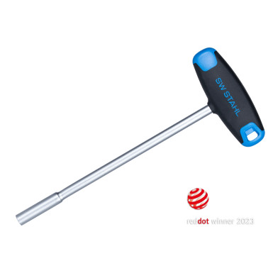 02071L SW-Stahl T-Griff Steckschlüssel, 8mm 02071L SW-Stahl T-Griff Steckschlüssel, 8mm