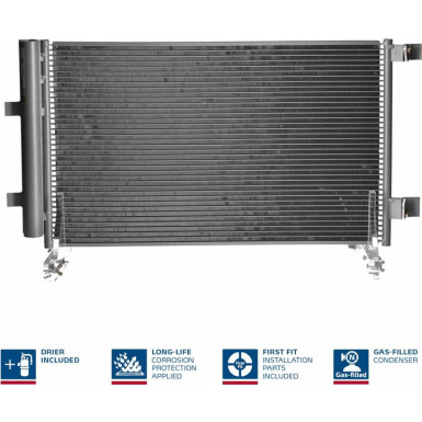 Kondensator PKW Nissan Qashqai 1.5 DCI 14 FIRST FIT 941284