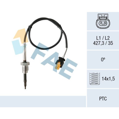 FAE Sensor, Abgastemperatur FAE Sensor, Abgastemperatur