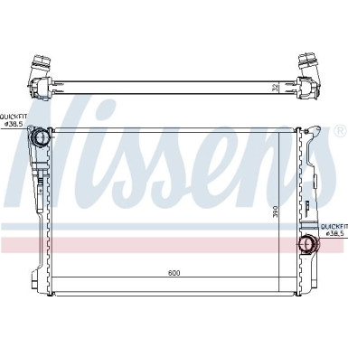 Wasserkühler PKW | BMW X3 F25 10 | 60808