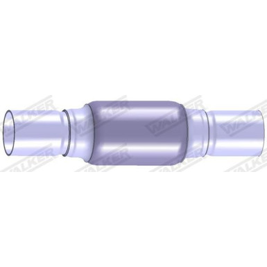 Flexrohr mit Rohr DM 44 L 410mm Flex 210mm 1087