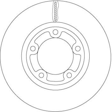 Bremsscheibe VA | KIA K2500 01 | DF6712