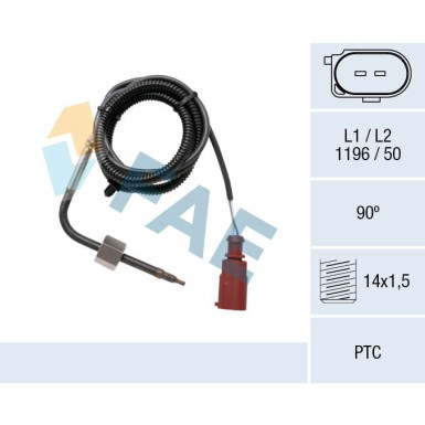 FAE Sensor, Abgastemperatur | 68062