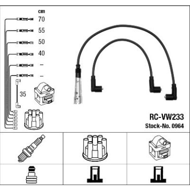 Zündleitungssatz | RC-VW233