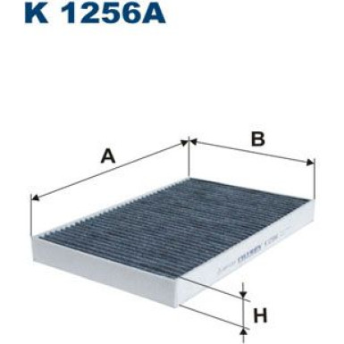 FILTRON Filter, Innenraumluft | K 1256A