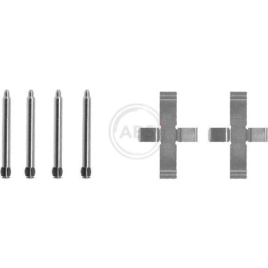 A.B.S. Zubehör, Bremsbeläge 1076Q A.B.S. Zubehör, Bremsbeläge 1076Q