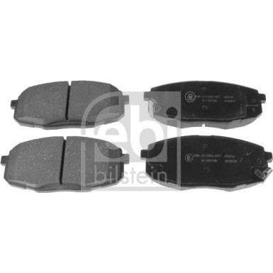 FEBI BILSTEIN Bremsbelagsatz, Scheibenbremse FEBI BILSTEIN Bremsbelagsatz, Scheibenbremse