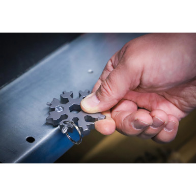 BGS Multifunktions-Werkzeug Schneeflocke 18-in-1 Edelstahl BGS Do it yourself 85880