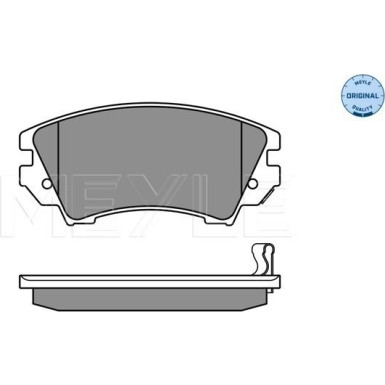 Bremsbelagsatz Opel P. Insignia 08- Mit Sensor | 025 244 1219/W