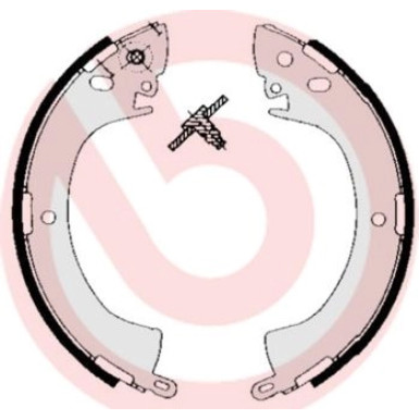 Bremsbackensatz HA MITSUBISHI Pajero 90 ESSENTIAL LINE S 54 506 Bremsbackensatz HA MITSUBISHI Pajero 90 ESSENTIAL LINE S 54 506