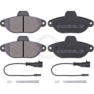 A.B.S. Bremsbeläge 37995 A.B.S. Bremsbeläge 37995