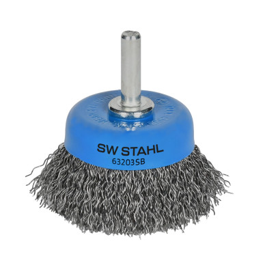 63203SB SW-Stahl Topfbürste mit 6 mm Schaft