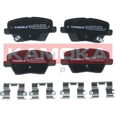 KAMOKA Bremsbelagsatz, Scheibenbremse JQ101028