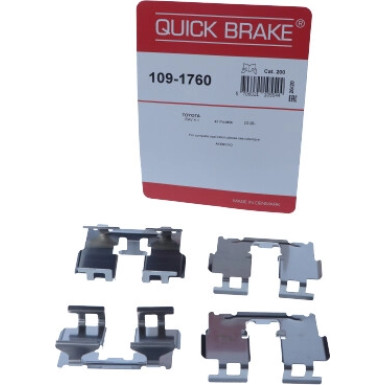 391-1760 Montagesatz f.Bremsklötze | TOYOTA RAV4 | 109-1760