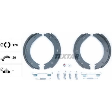 91054600 Bremsbackensatz, Feststellbremse