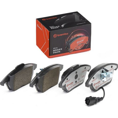 BREMBO Bremsklötze Xtra VA AUDI SEAT SKODA VW 03-18 XTRA LINE P 85 146X