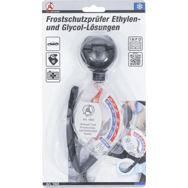 BGS Frostschutzprüfer für Ethylen- und Glycol-Lösungen BGS Do it yourself 1822