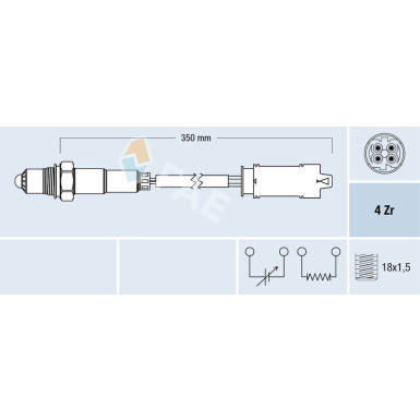 FAE Lambdasonde 77368 FAE Lambdasonde 77368
