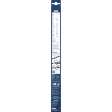 BOSCH | Wischerblatt 480S | TWIN-Spoiler | 3397118541