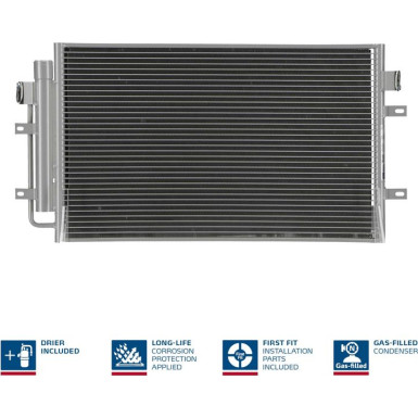 Kondensator PKW Iveco Daily 12 FIRST FIT 940431