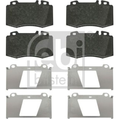 FEBI BILSTEIN Bremsbeläge 16481