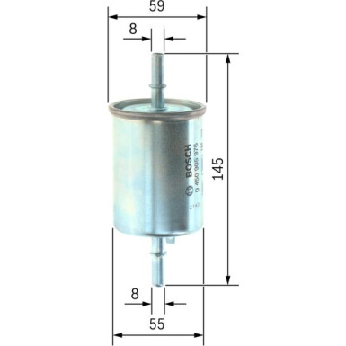 Kraftstofffilter | CHEVROLET,DAEWOO | 0 450 905 976