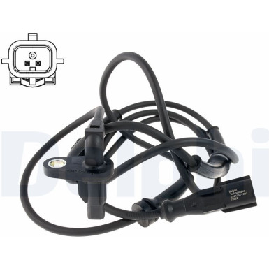 DELPHI Sensor, Raddrehzahl | SS21258-12B1