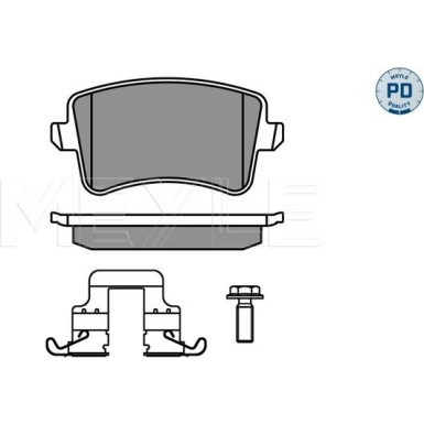 Bremsbelagsatz Vw T. A4/A5 07- /Q5 08- Ohne Sensor | 025 246 0617-1/PD
