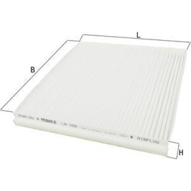 MAHLE Filter, Innenraumluft LA 109