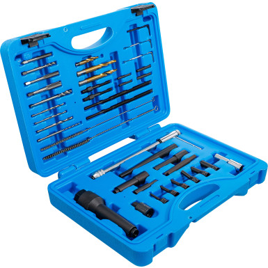 BGS Glühkerzen-Werkzeug und Gewinde-Reparatur-Satz | M8, M10 | 41-tlg | 9565