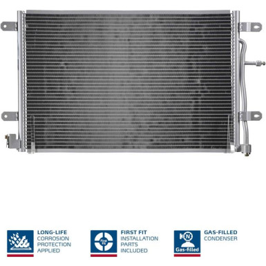 Kondensator PKW AUDI A4 11/04 FIRST FIT 94851