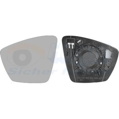 Spiegelglas, Außenspiegel Skoda Kodiaq OE 565857521 HAGUS 7643837