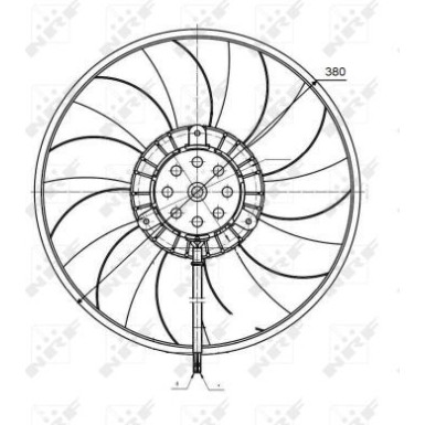 47422 Lüfter, Motorkühlung