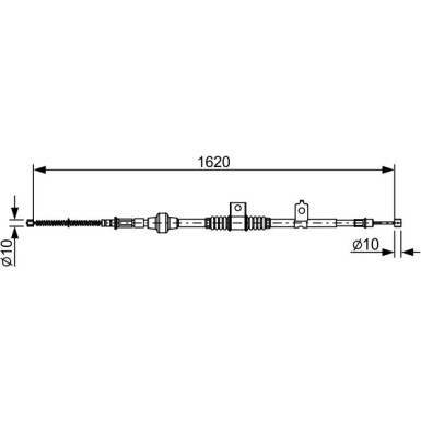 1 987 482 521 Seilzug, Feststellbremse 1 987 482 521 Seilzug, Feststellbremse