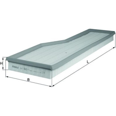 MAHLE Luftfilter MAHLE Luftfilter