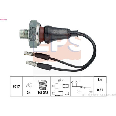 EPS Druckschalter 1.800.061 Made in Italy - OE Equivalent